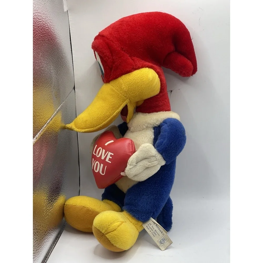 Vintage Woody Woodpecker Plush Stuffed Animal‎ Large Bin8